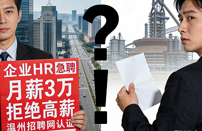 月薪3万招工，他竟拒绝！
