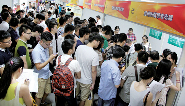 温州人才市场现场招聘